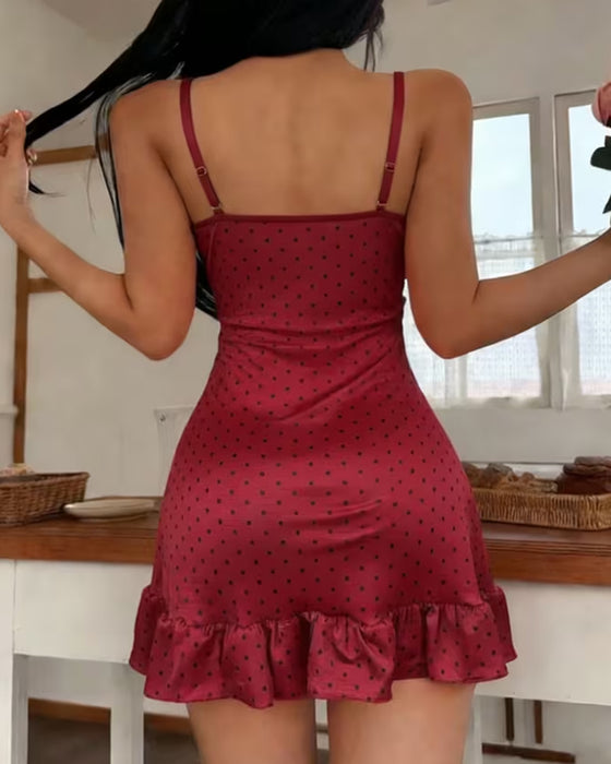Jurk Sexy Spaghettibandjes Slaap
