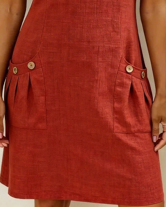 Off-Shoulder 100% Katoen Wijd Pijp