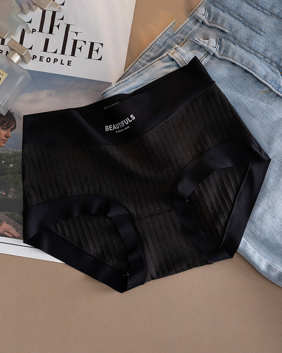 Slip Langvezelig Katoen Hoge Taille