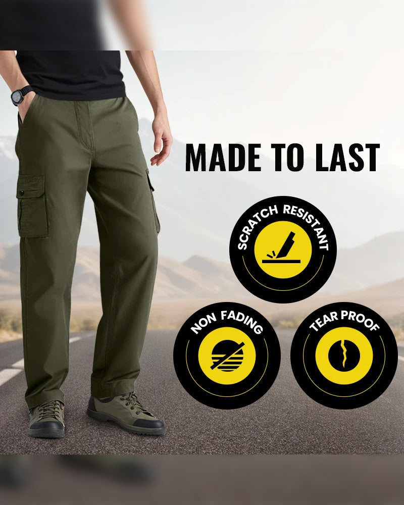 Heren Broek Casual Duurzaam Cargo