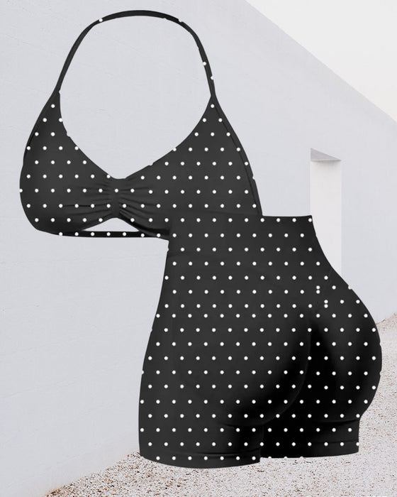 Sets Hoge Tijl Bil-Liftende Leggings