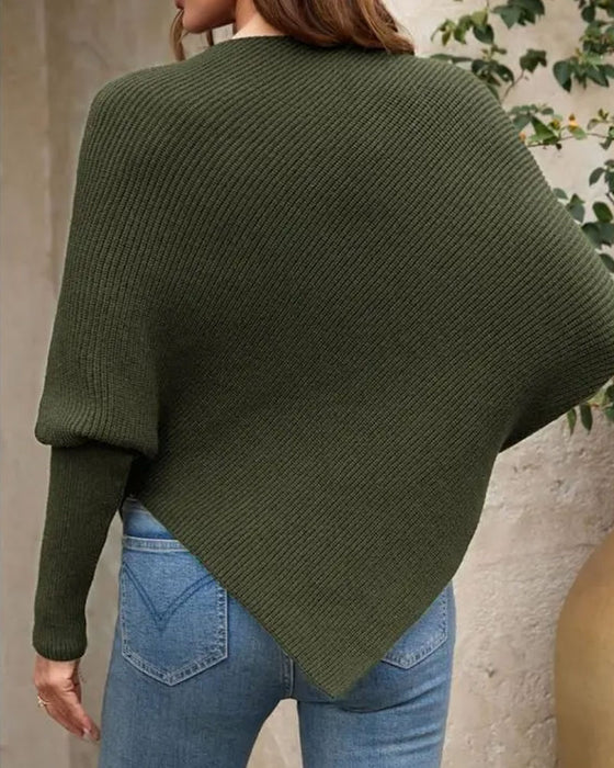 Pullover Stijlvol Bloemig Onregelmatig
