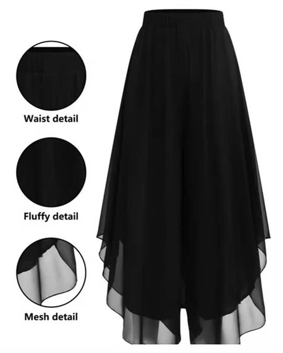 Broek Los Asymmetrisch Casual Breed Been