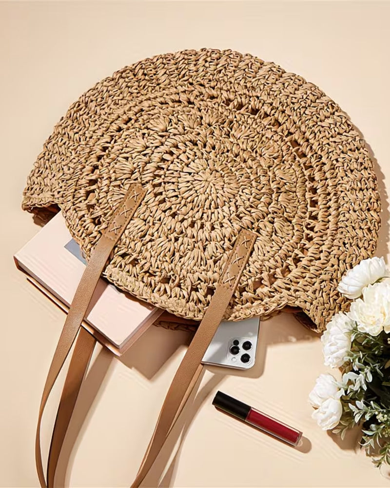 Tas Handgeweven Stro