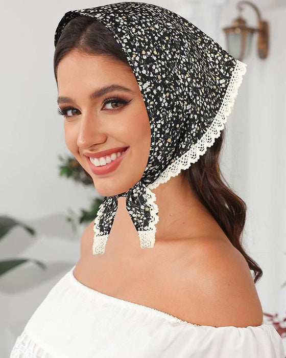 Kleine Driehoekige Bloemensjaal