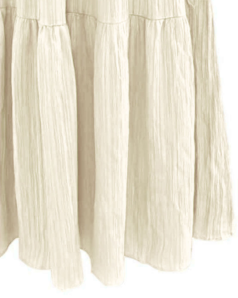 Jurk Mode Effen Halter