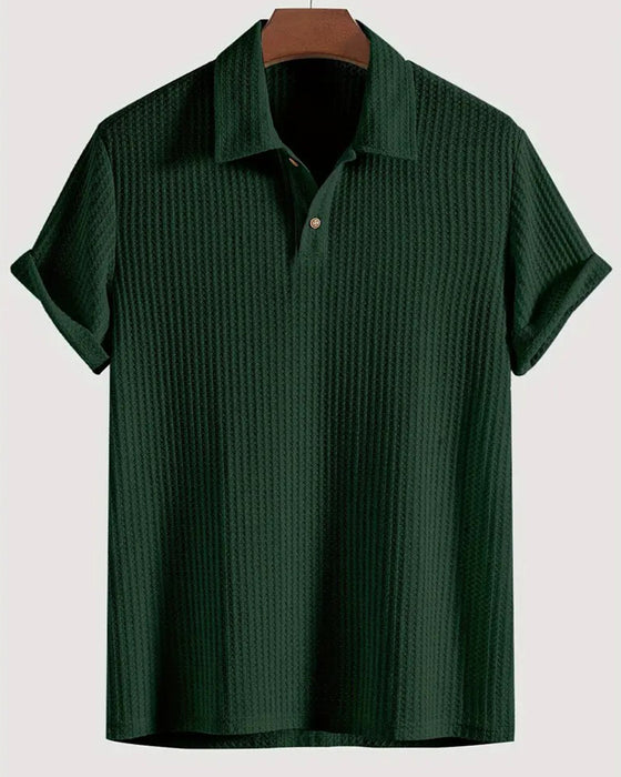Overhemd Heren Korte Mouw Polo