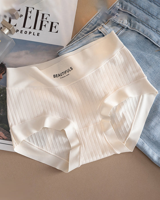 Slip Langvezelig Katoen Hoge Taille