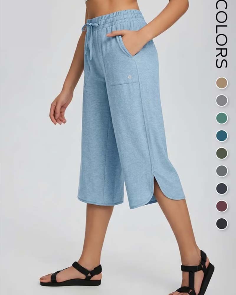 👖 Capris Dames Wijd Pijp Yoga