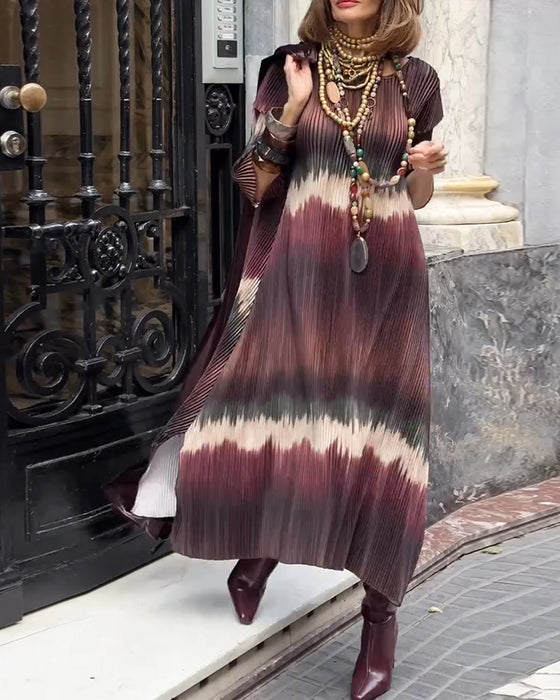 Jurk Modieus Verloop Plooien