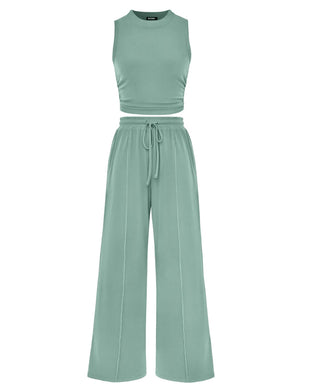 Set Vest En Broek Met Elastische Taille