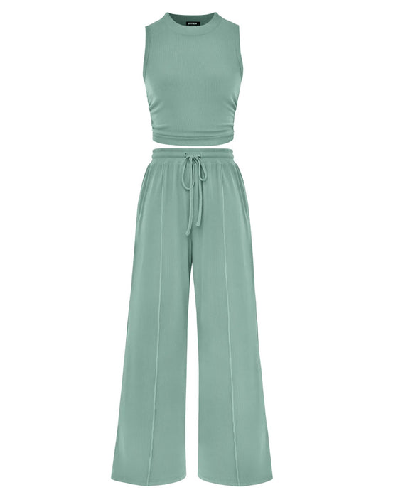 Set Vest En Broek Met Elastische Taille