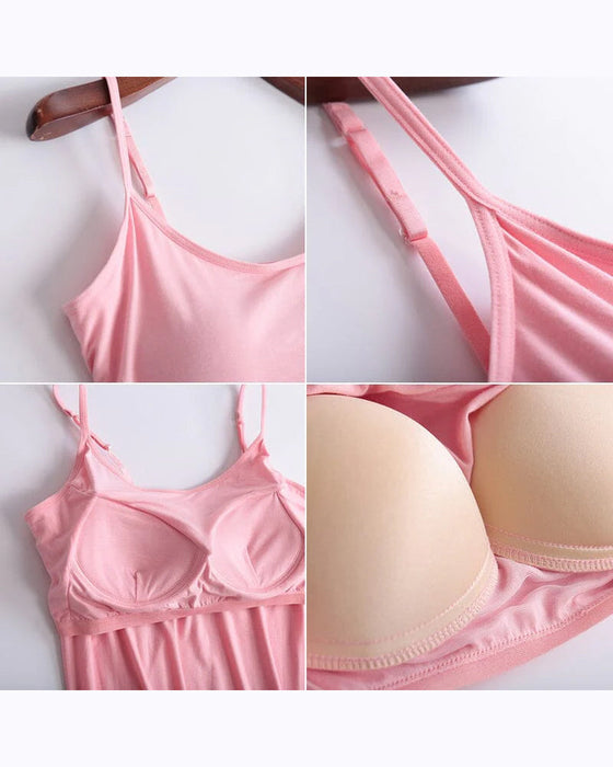 Tank met indbygget bh