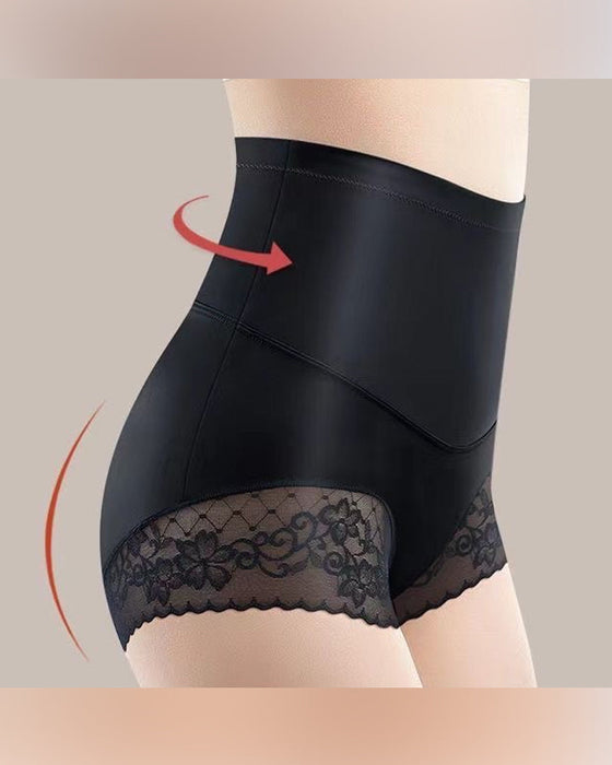 Zijdezacht Hoge Taille Vormend Ondergoed
