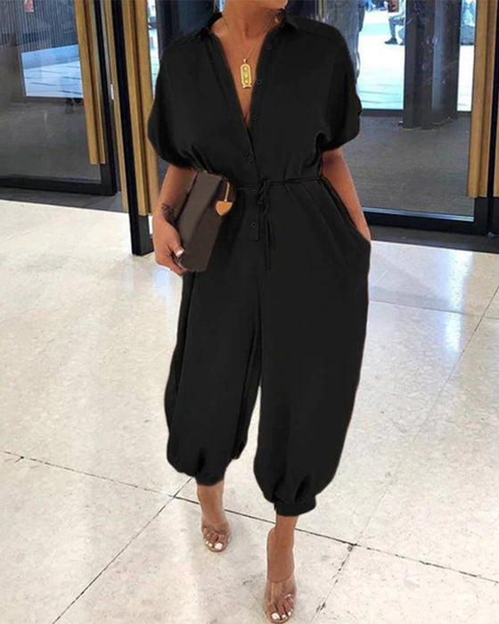 Vintage veelkleurige jumpsuit