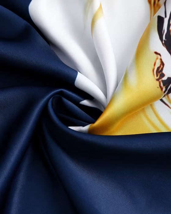 Bloes Revers Rechte Schouder Gedrukt