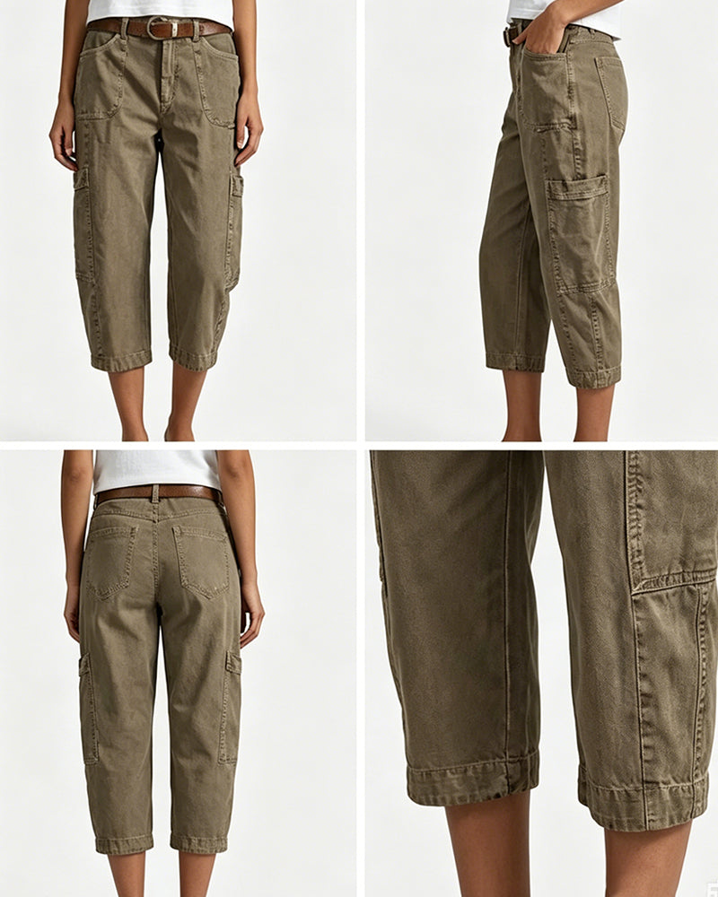 Broek Vintage Design Casual