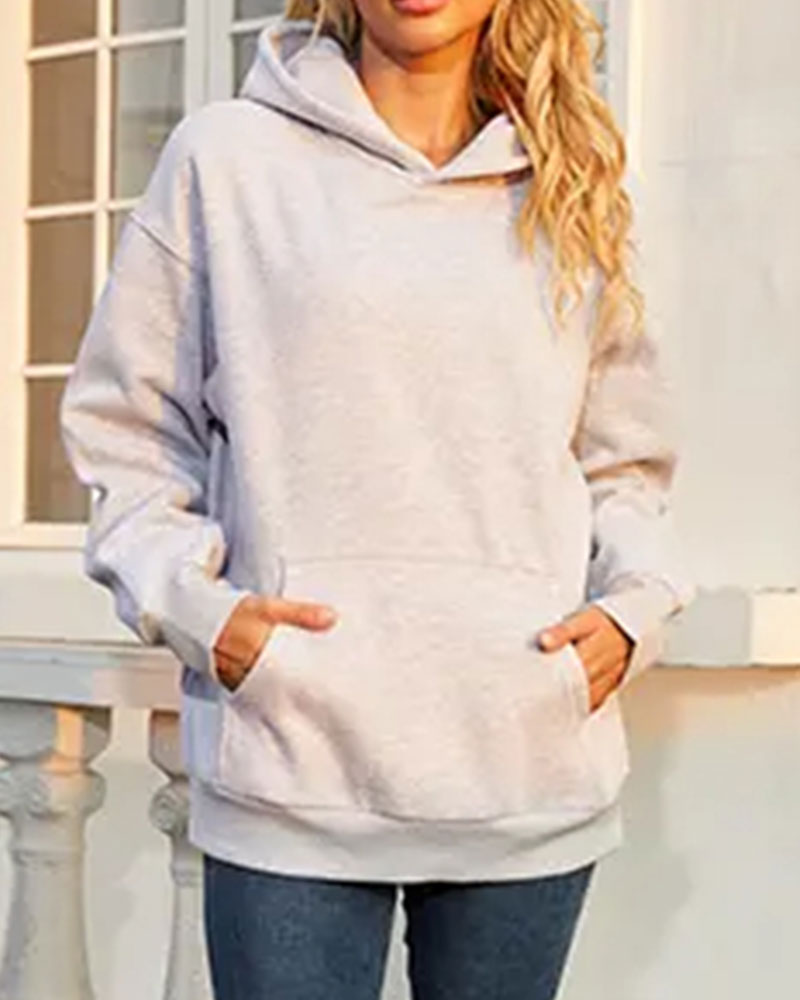 Hoodie Met Capuchon Casual Pullover