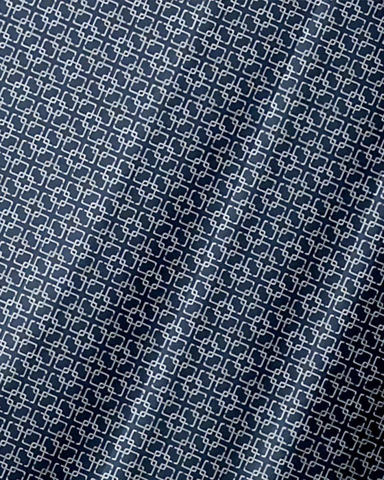 Shirt Kraag Algehele Print Klein Geometrisch