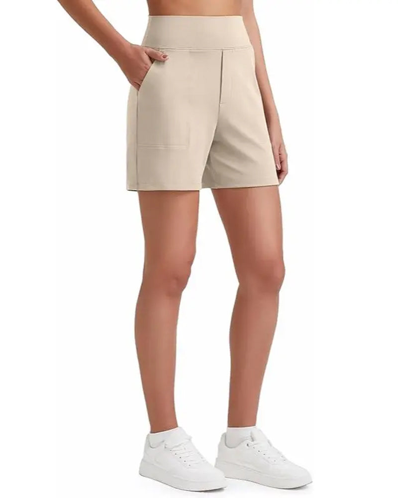 Shorts Hoge Taille Sportief Hardlopen