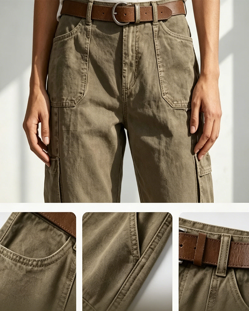 Broek Vintage Design Casual