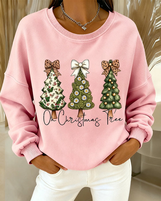 Geprinte Wijde Sweatshirt Met Dropped Shoulder