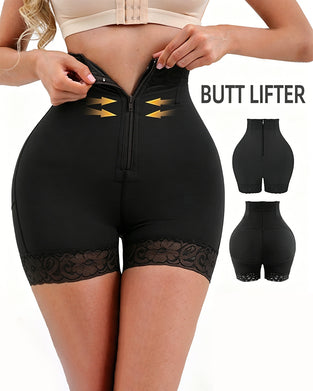 Broek Kant Rits Hoge Taille Bil Liften