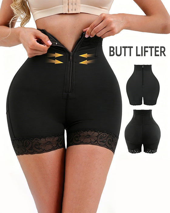 Broek Kant Rits Hoge Taille Bil Liften