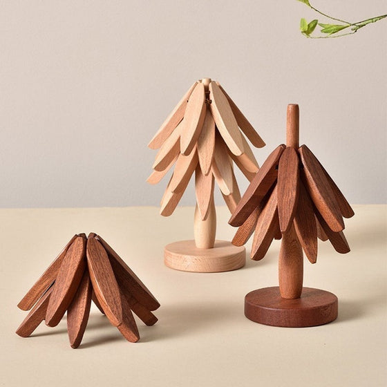 👍 Een Boom Massief Hout Isolatie Placemat