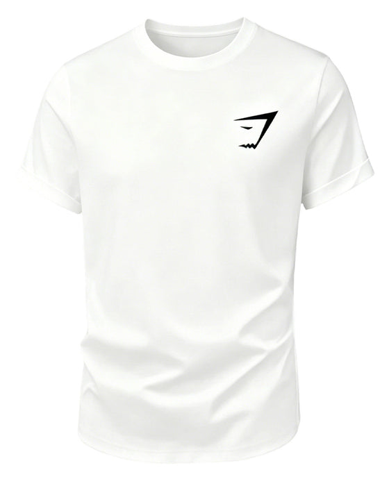 T-Shirt Ronde Hals, Korte Mouwen