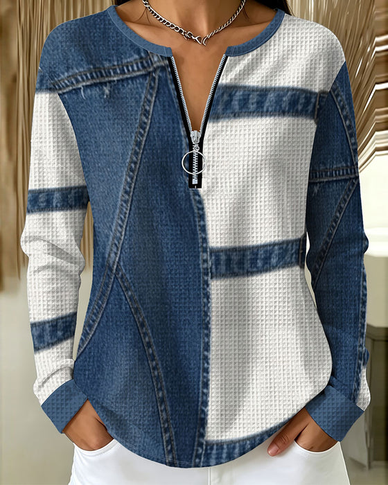 Top Half Rits Casual Design