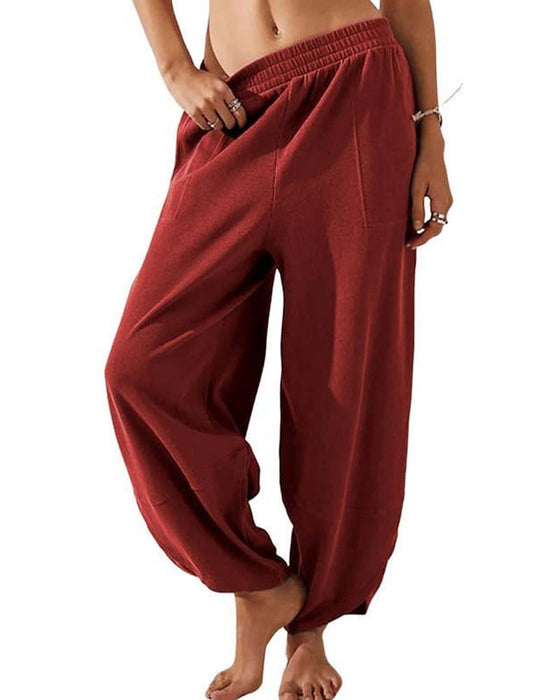 Broek Elastische Taille Harem