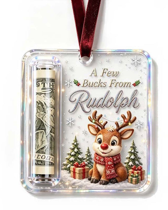 Kerst Contant Cadeau Ornament