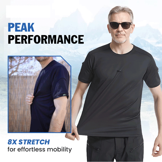 Shirt Super Stretch Klassiek Outdoor