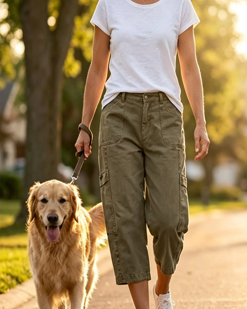 Broek Vintage Design Casual