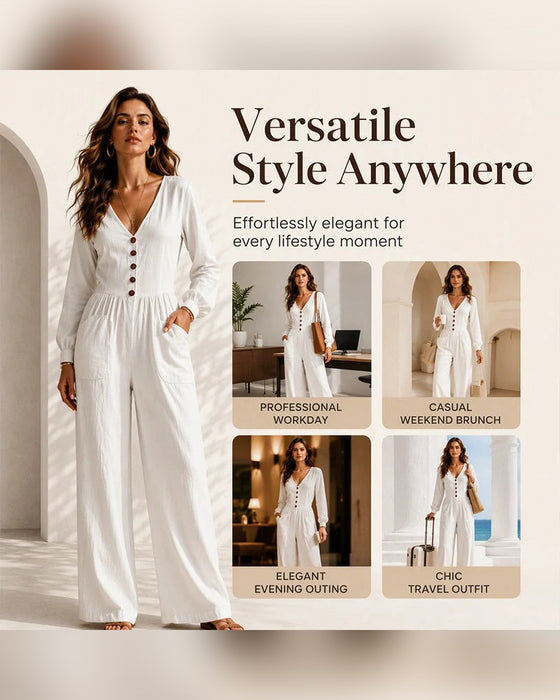 Jumpsuit Casual Zak Lange Mouw