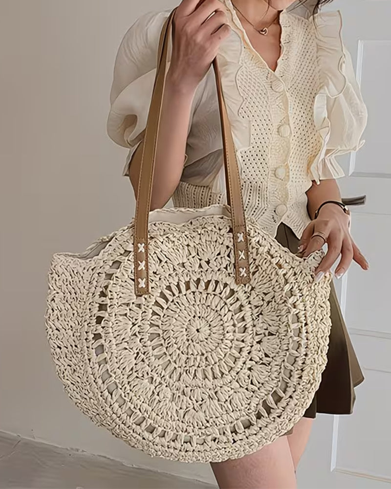 Tas Handgeweven Stro