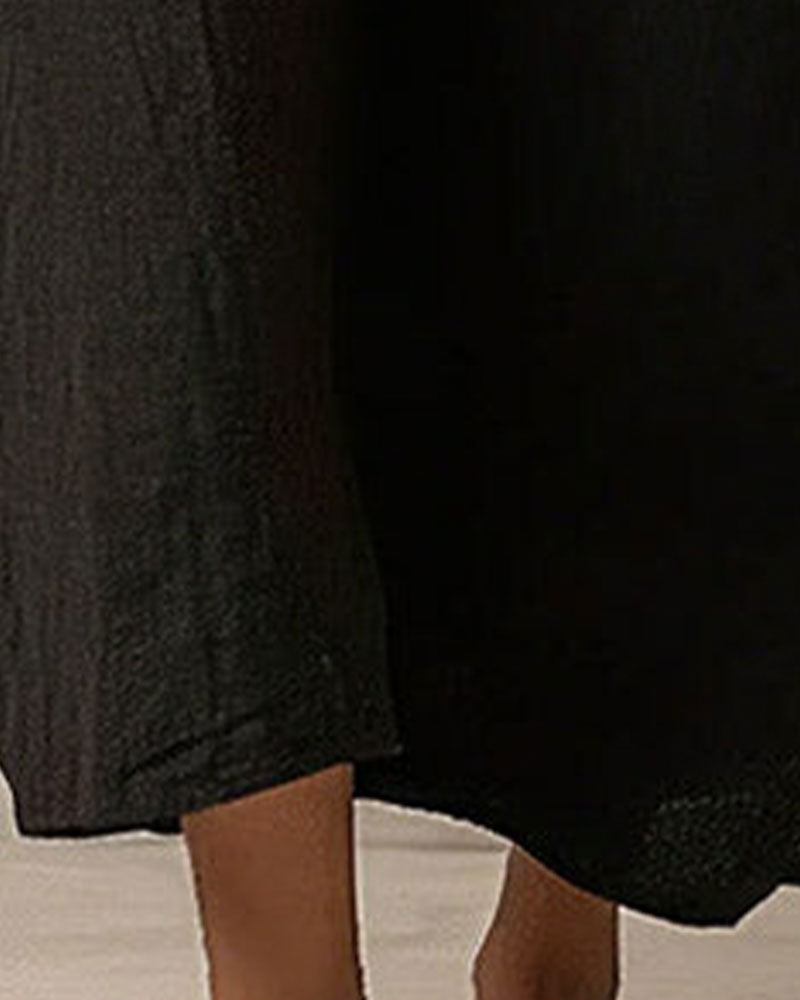 Jurk Gestreept Jarretel