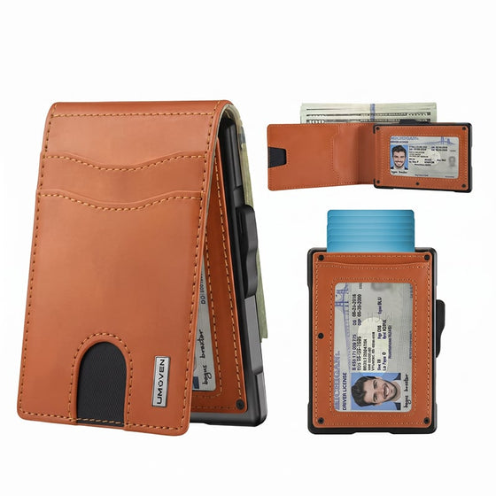 Rfid-Blokkerende Bifold-Portemonnee