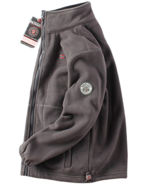 Jacket Heren Dubbel-Lagen Fleece & 50% KORTING