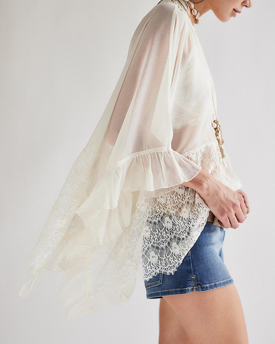 Cover-Up Kant Patchwork Mesh