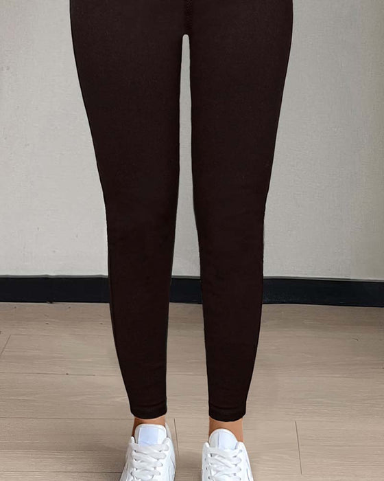 Broek Dames Zak Effen Skinny Casual