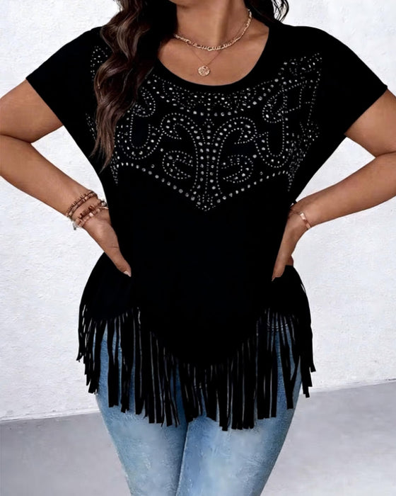 T-Shirt Tassel Design Detail