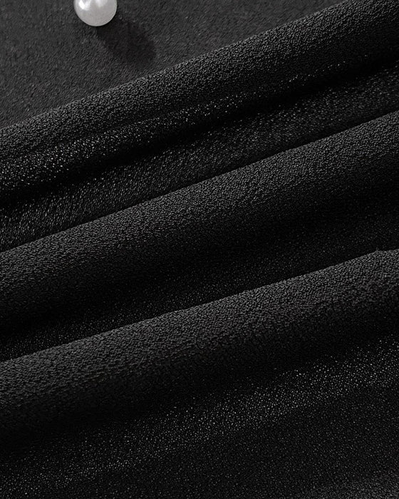 Top Met Elegante Stijl En Lantaarnmouw Ontwerp