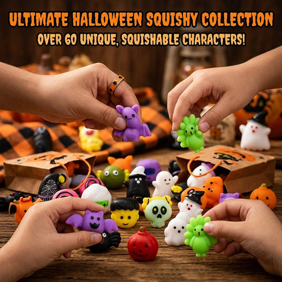 Halloween Squishies stressverlichtende speelgoedset