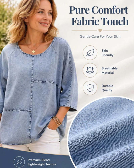 T-Shirt Effen Plus Maat
