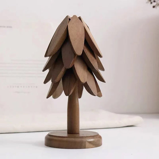 👍 Een Boom Massief Hout Isolatie Placemat
