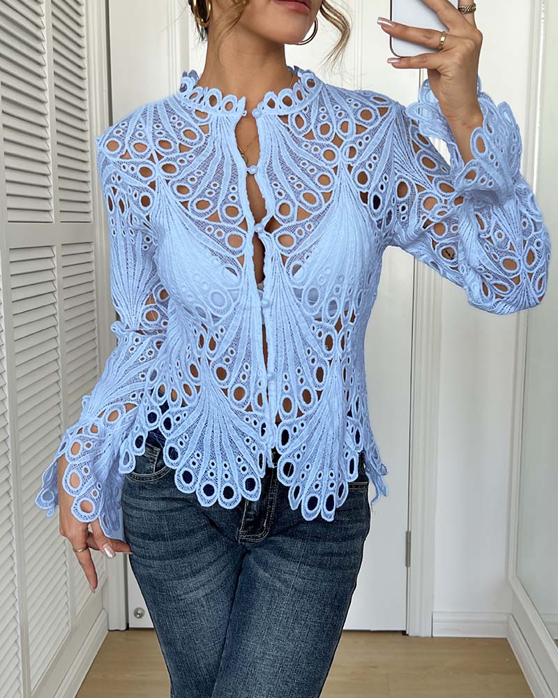 Jas Cut-Out Klokmouw
