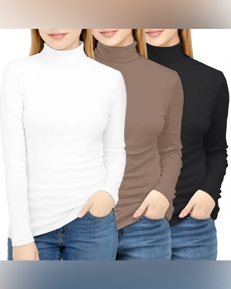 Top Effen Half Turtleneck Basis