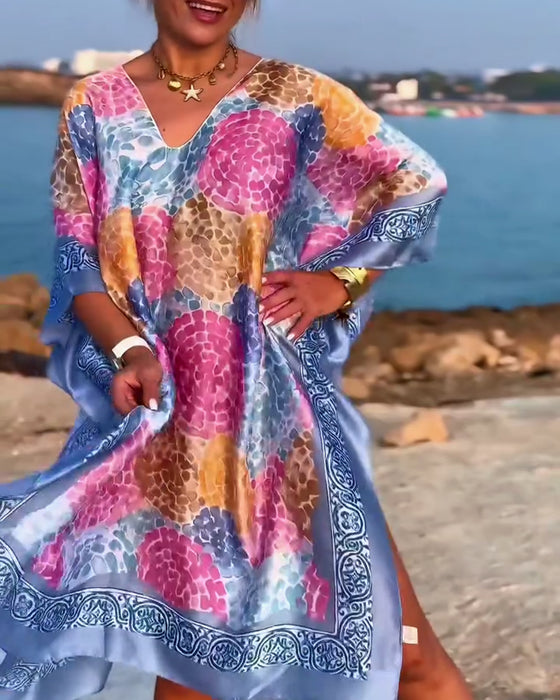 Strandjurk Resort Print Badpak